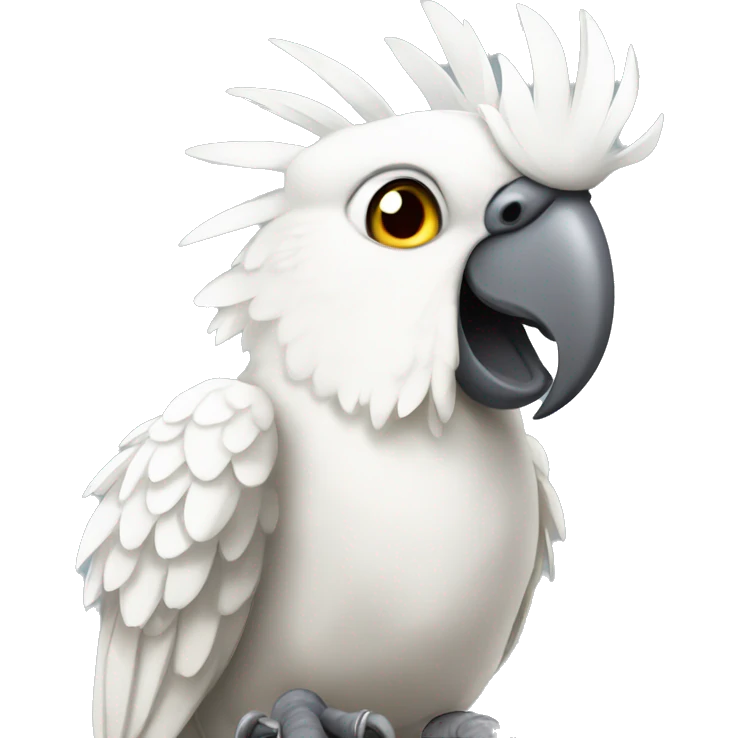 Angry cockatoo emoji