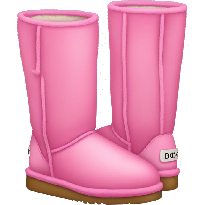 Pink Uggs emoji