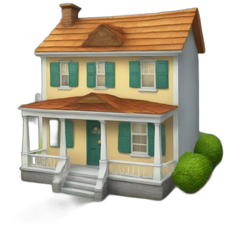 house at UP emoji