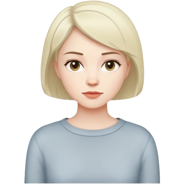 Flat Catherine  emoji