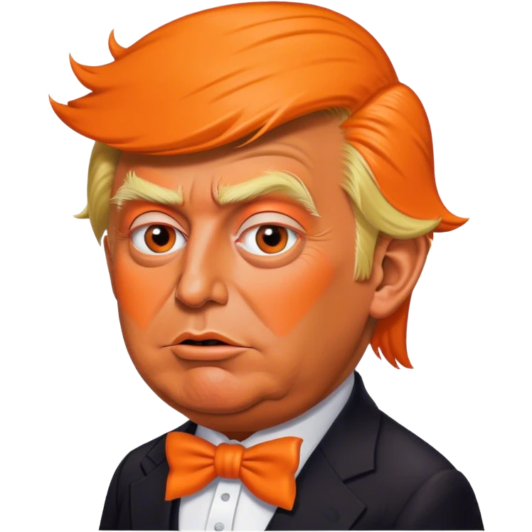 Donald trump as a ompaloopa emoji