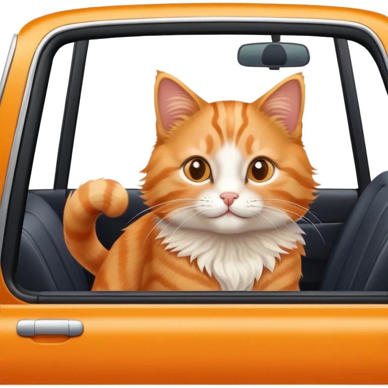 Katze im Auto emoji