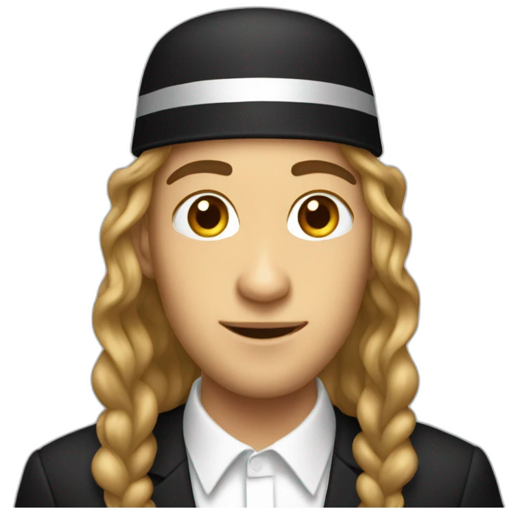Hasidic 20 year old emoji