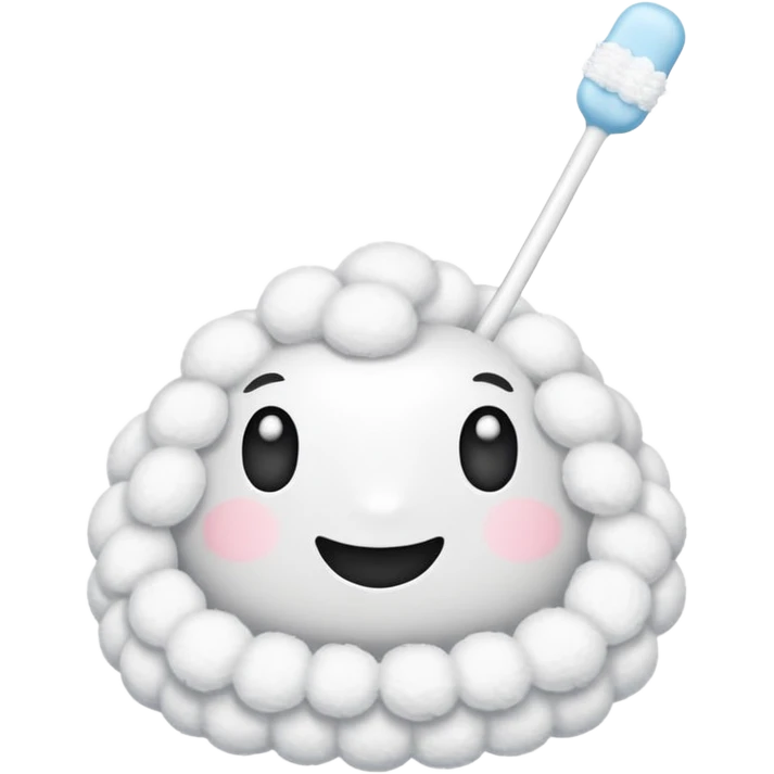 cotton swabs emoji emoji
