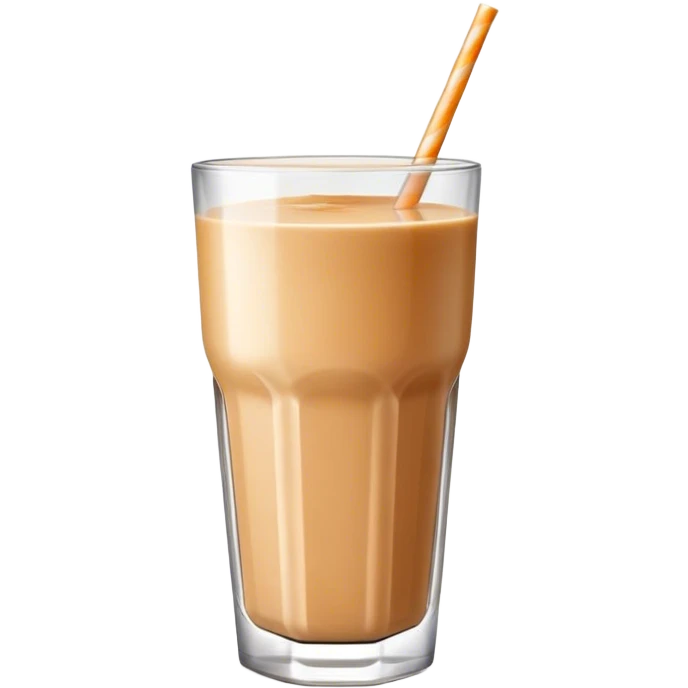 A light brown smoothie emoji