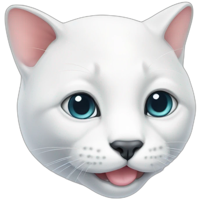 Beluga the cat emoji