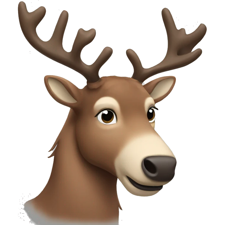 reindeer  emoji