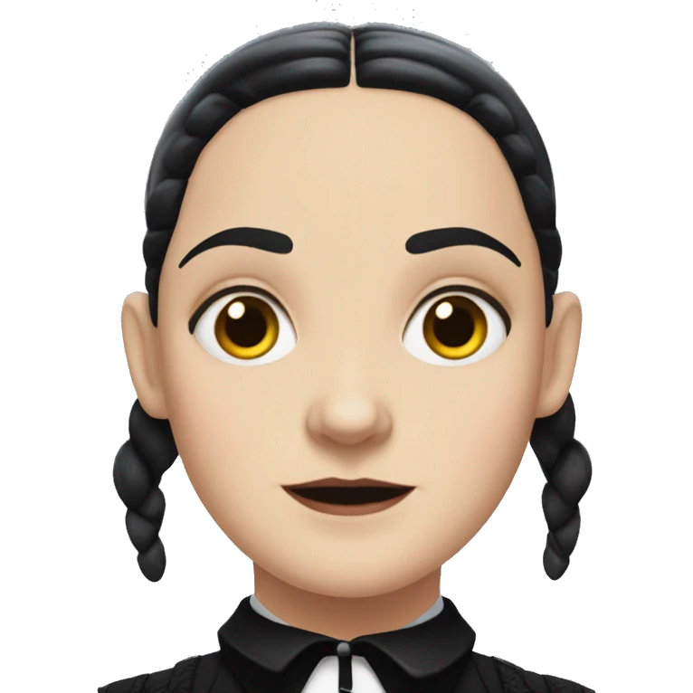 Wednesday Addams emoji