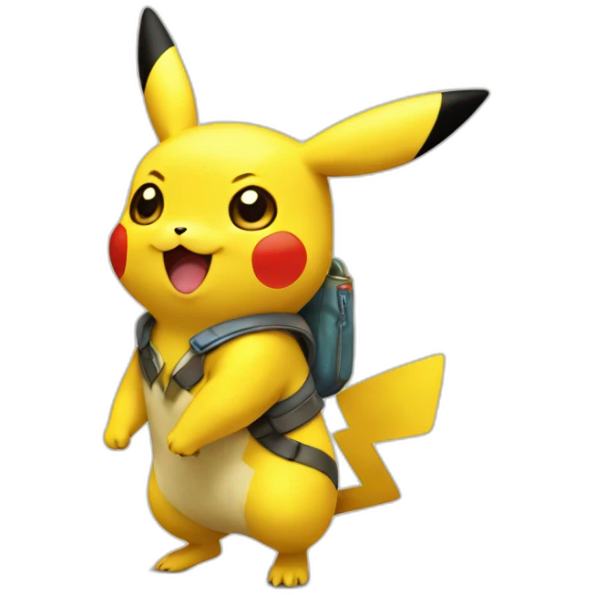 Pikachu like emoji