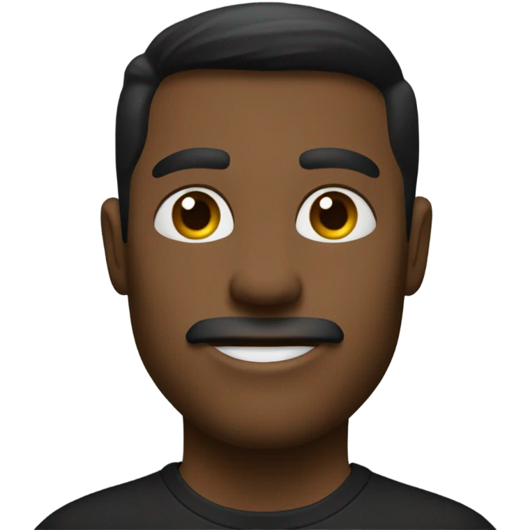 black t-shirt emoji
