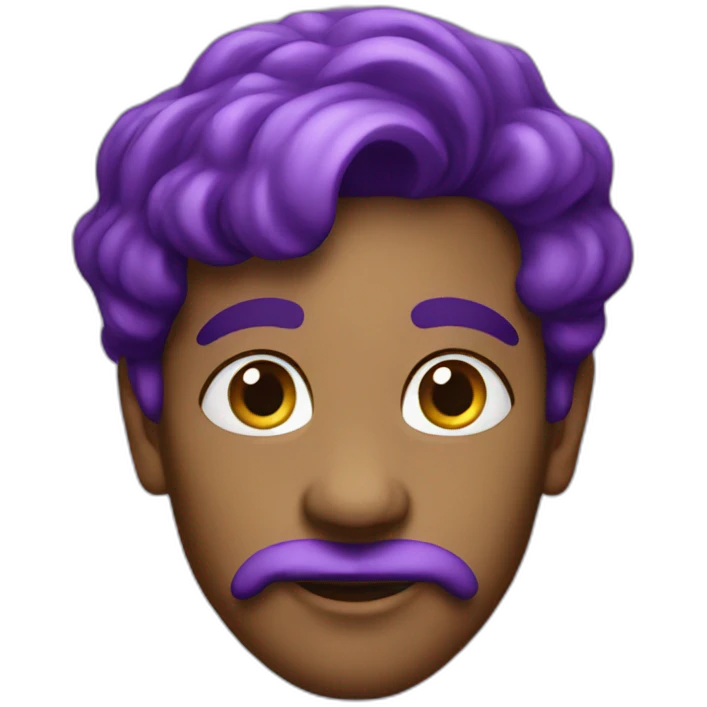 genie purple emoji