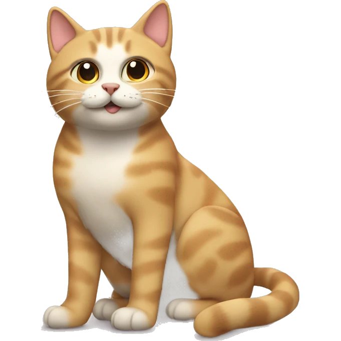Gato en el sol  emoji