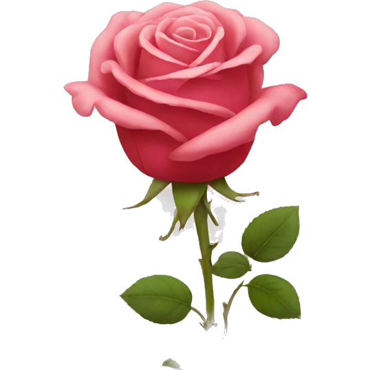 Rose emoji
