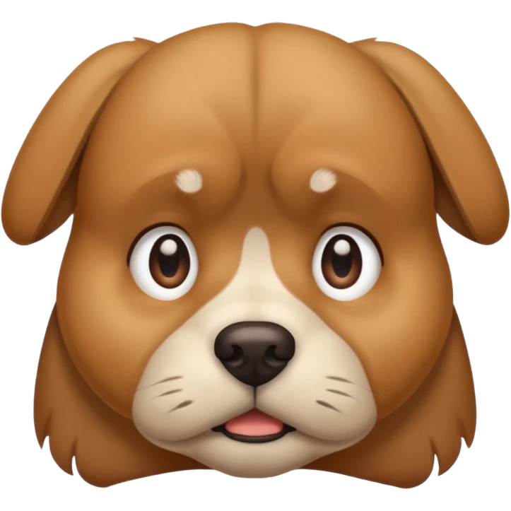 stressed dog emoji
