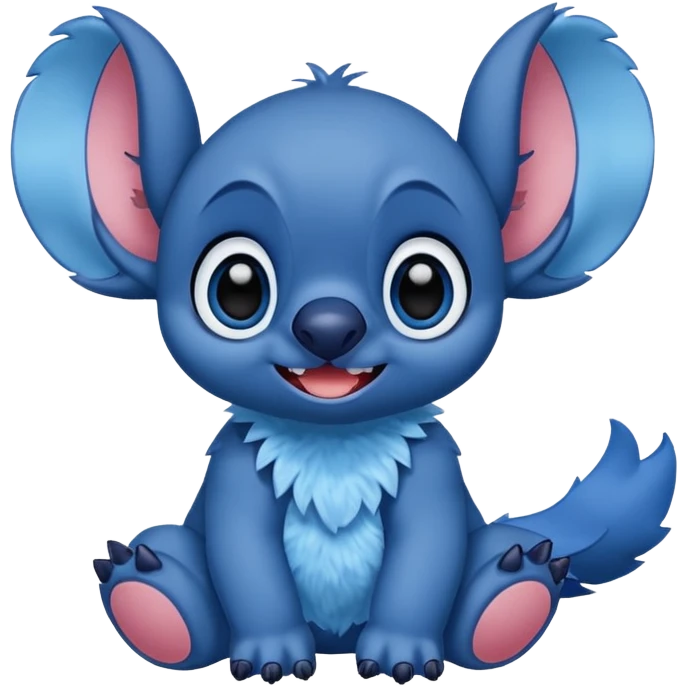 Stitch full body emoji
