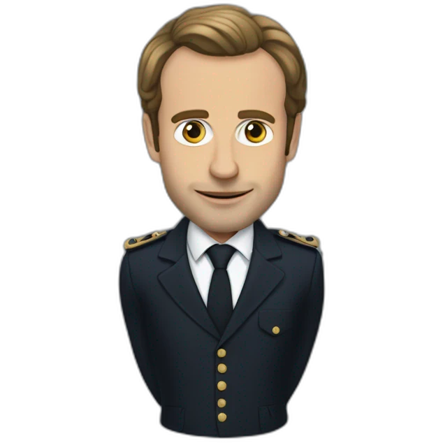 macron rigole emoji