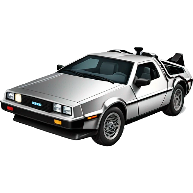 Delorean emoji