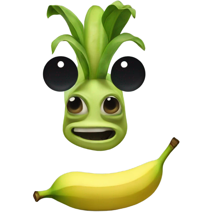 Alien banana  emoji