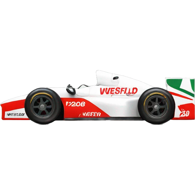 Westfield race car  emoji