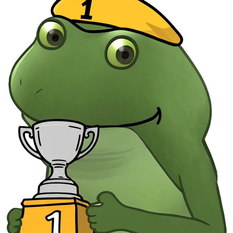 Trophy that says #1 deuce  emoji