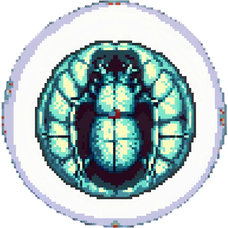 MRI embryo digital fetal small shape in otherworldly bubble, eerie, horror, pupa, crystalis, in-utero, sea-life, crustaceanoid emoji