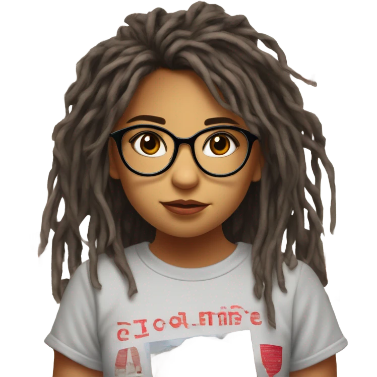 Conspiracy theorist girl emoji