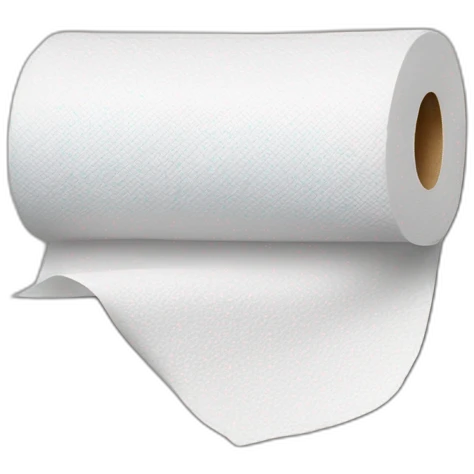 Paper towel emoji
