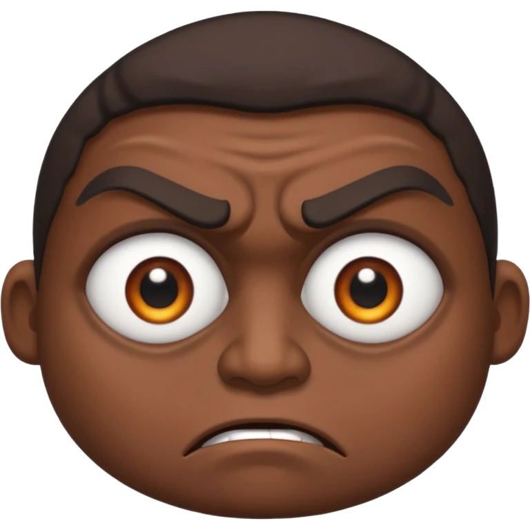 Angry Only single eye WITHOUT face emoji