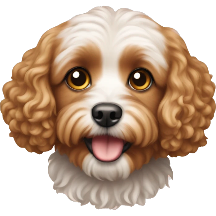 cavapoo dog emoji