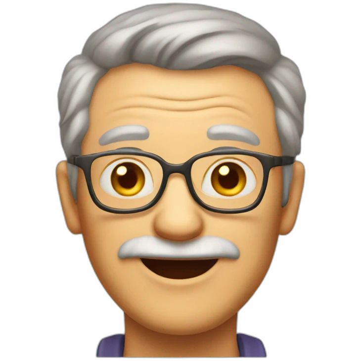 granpa of cat emoji