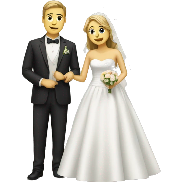 wedding scene emoji