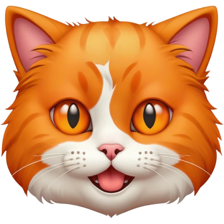 cat making a stupid face emoji