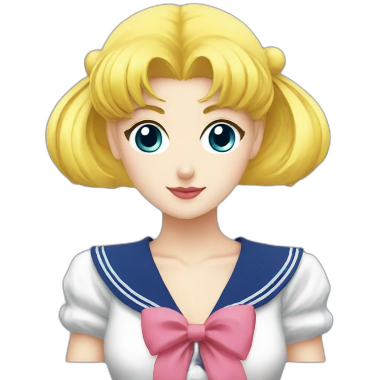 Sailor moon, 1/2 emoji
