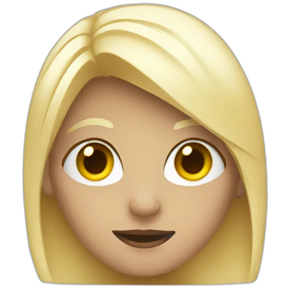 Bleached emoji