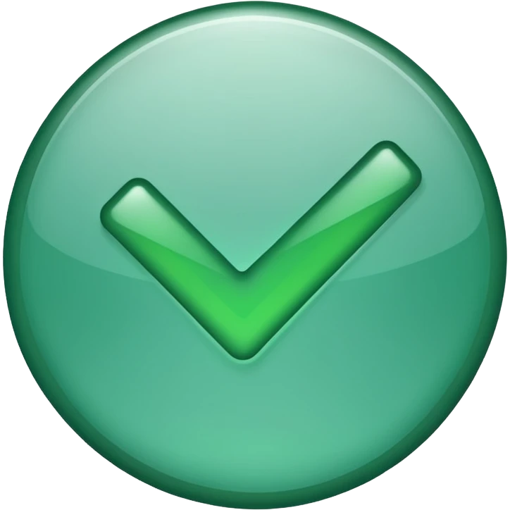 Verified check mark emoji