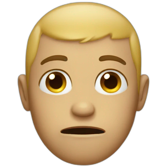 Sad but happy emoji