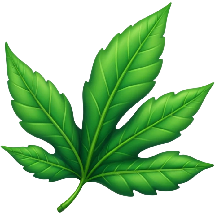 folha verde emoji
