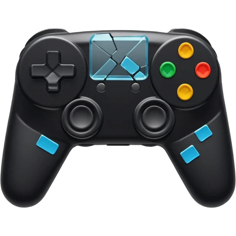game controller shattered emoji