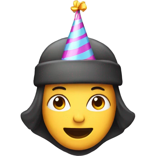 birthday cap emoji