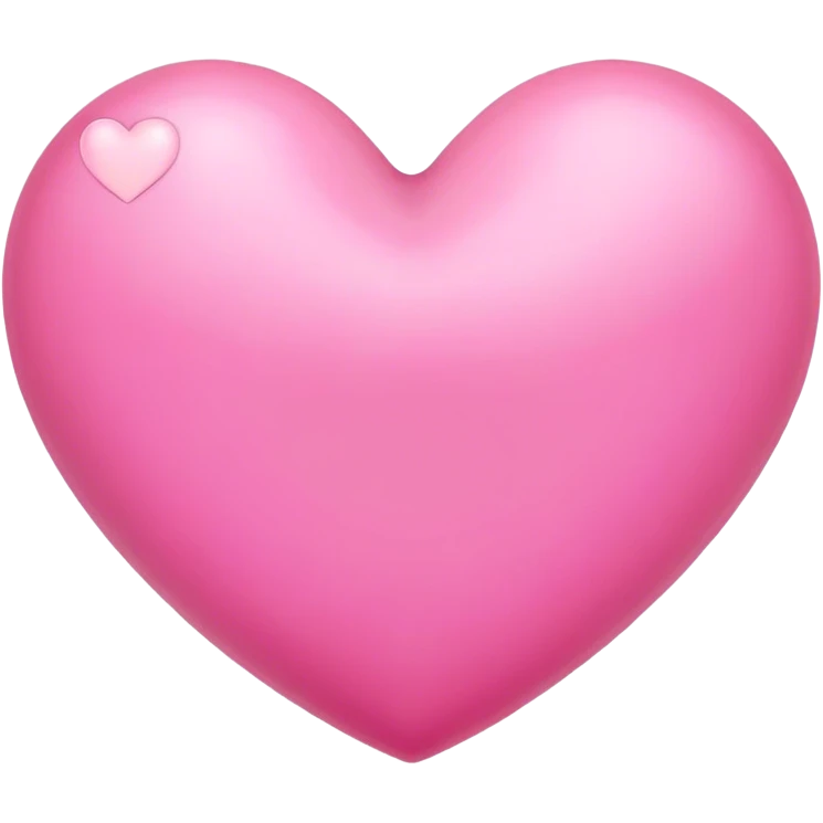 Pink hesrt emoji
