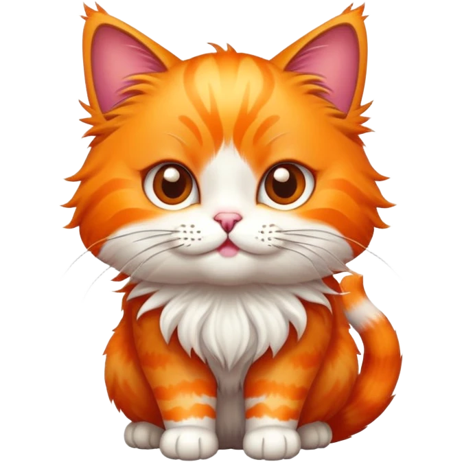 mandarin cat emoji