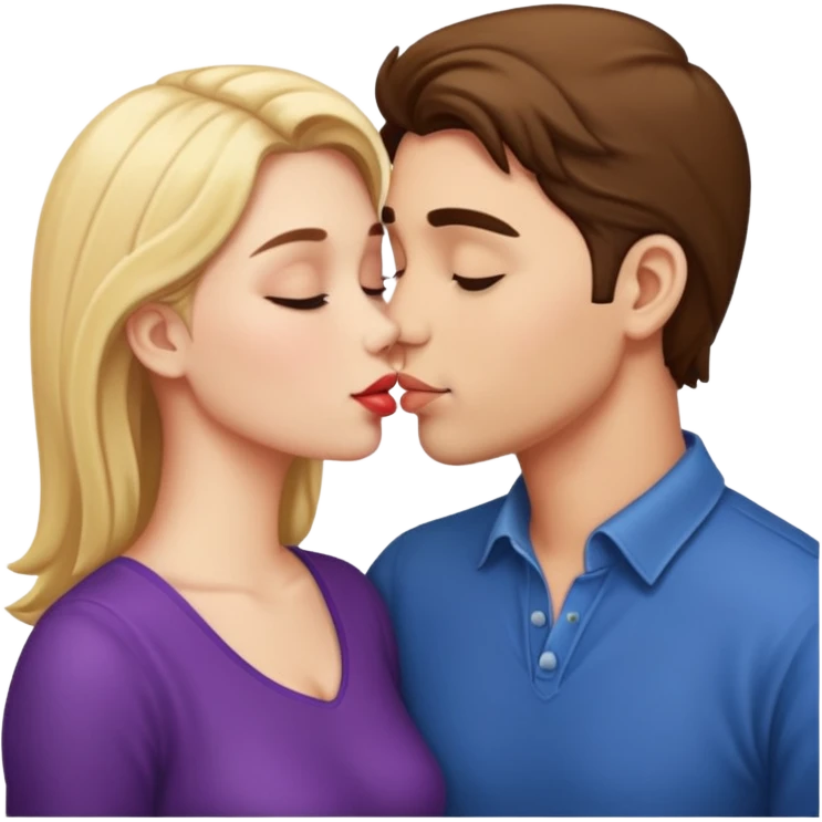 Kissing bf emoji