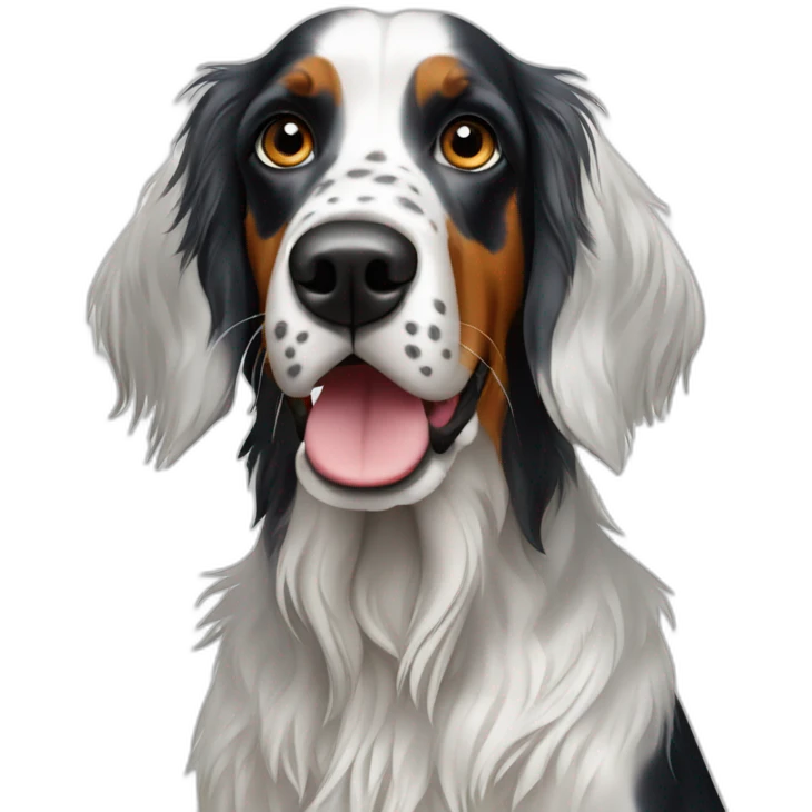 English setter emoji