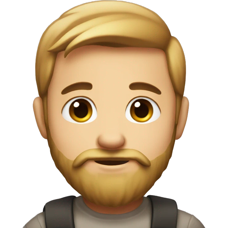 Babyl with a beard  emoji