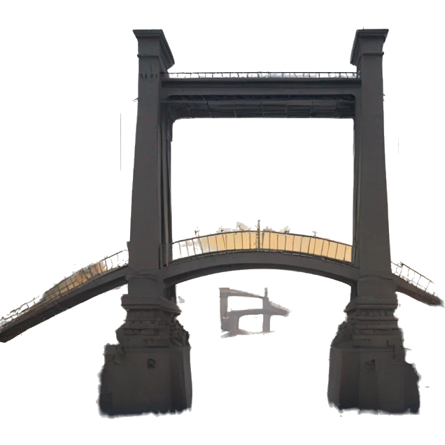 drawbridge in city saint petersburg emoji