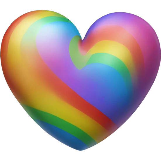 rainbow heart emoji