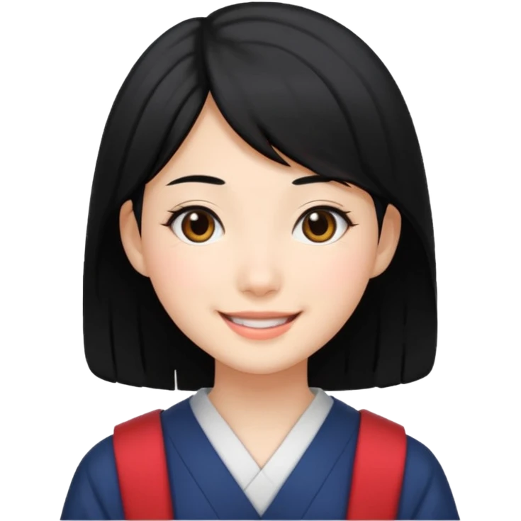 japanese student girl emoji