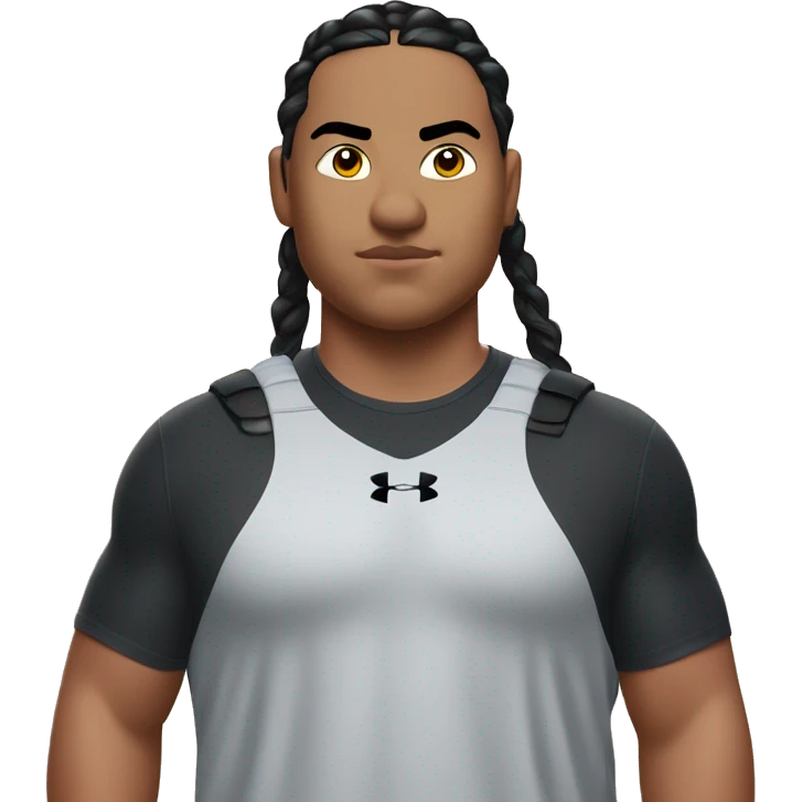 fat mexican kid under armour shirt cornrows emoji