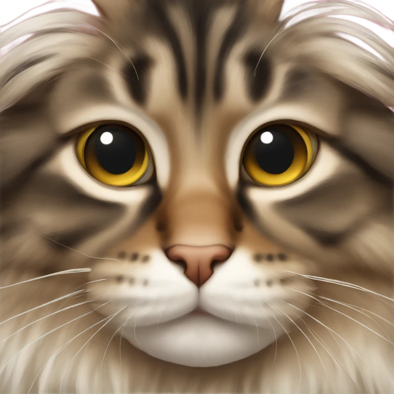 Maine coon cat emoji