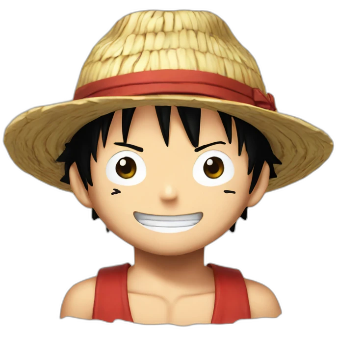 One Piece Luffy emoji